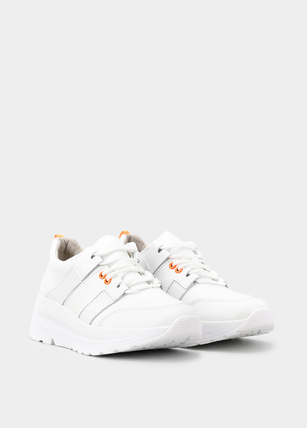 Кроссовки Braska 4163 белые демисезоны (327368777)