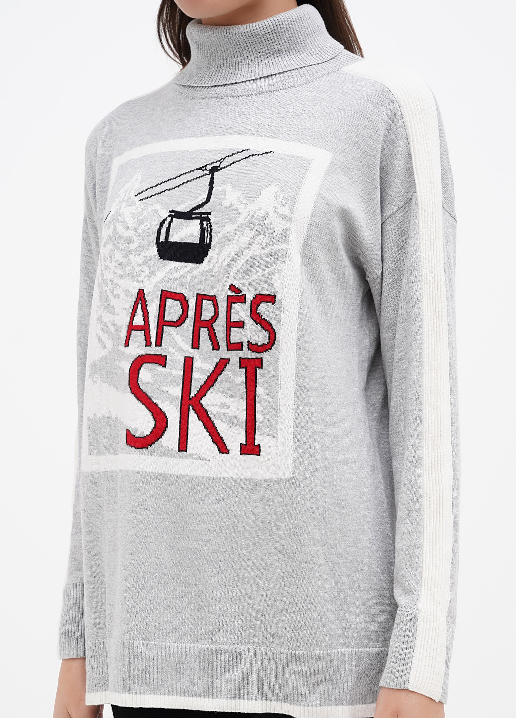 Сірий демісезонний светр Talbots