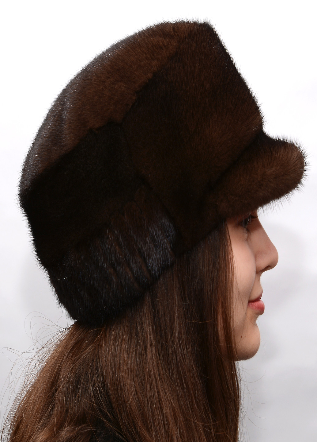 Зимняя норковая женская кепка Меховой Стиль норма (223342772)