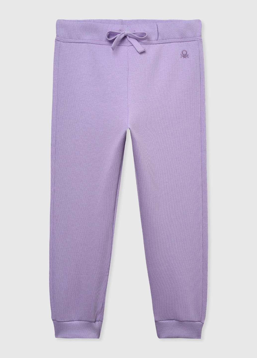 Сиреневые кэжуал, спортивные демисезонные джоггеры брюки United Colors of Benetton