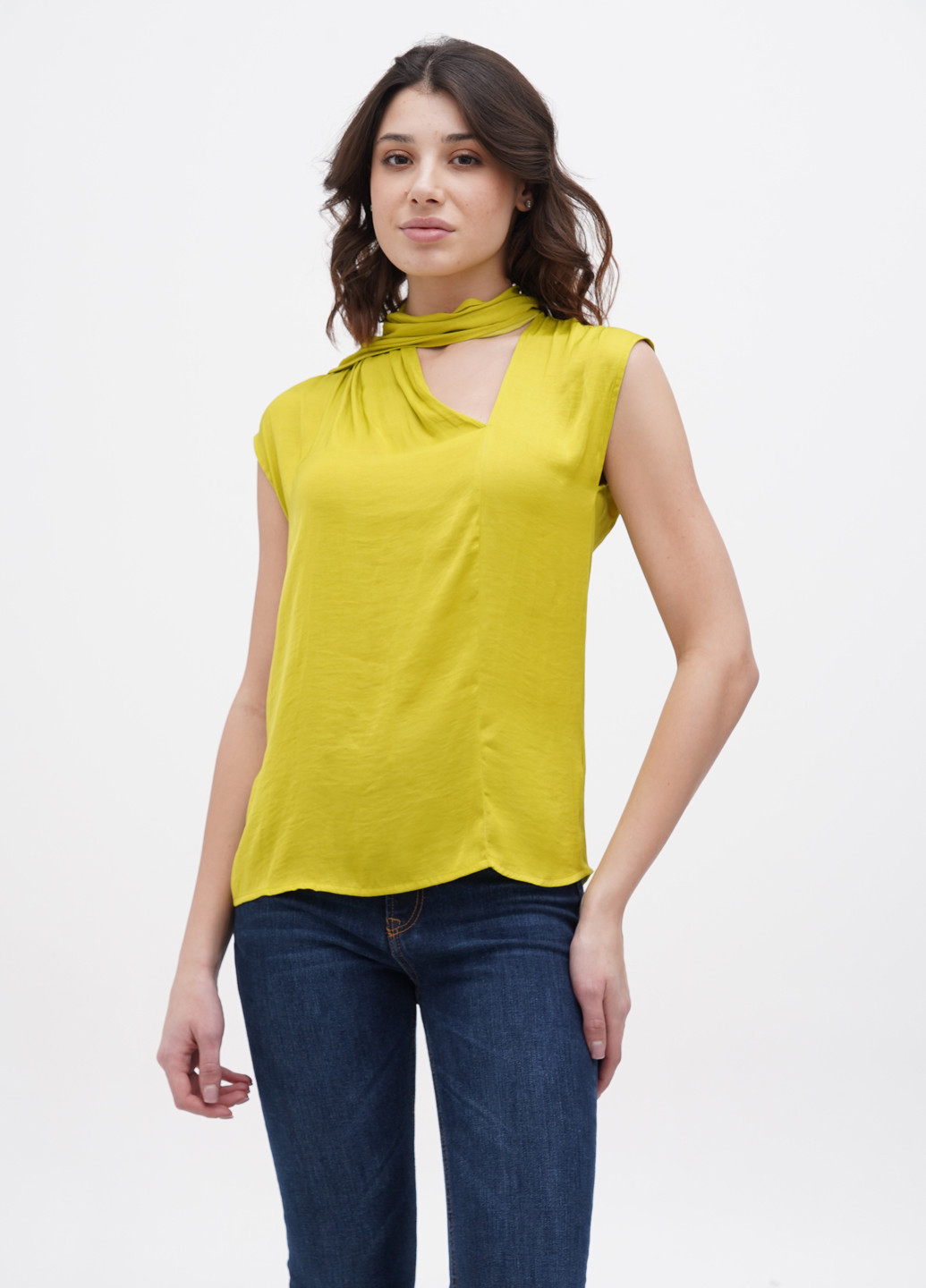 Лайм блуза Sisley