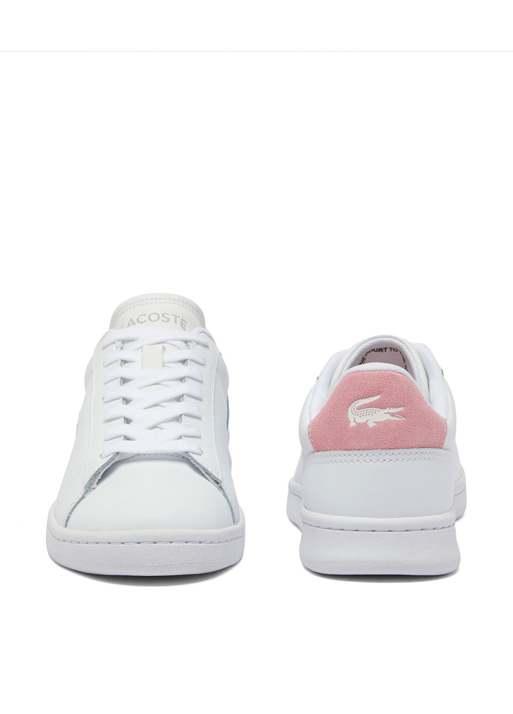 Білі кеди Lacoste