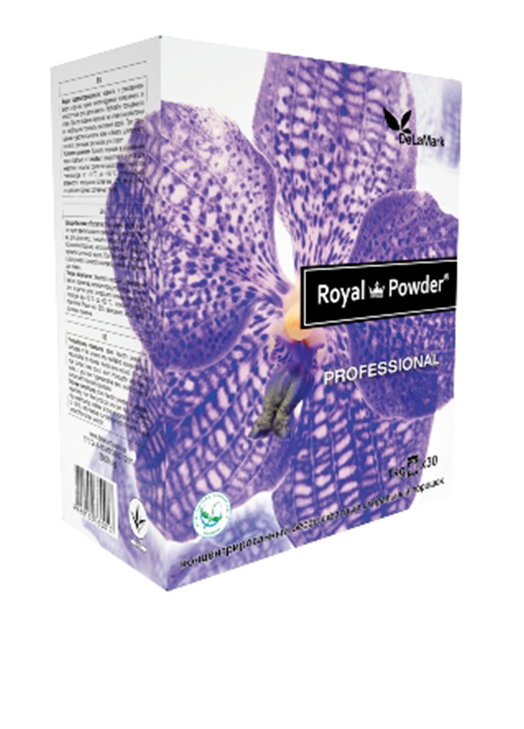 Порошок для белых и цветных тканей Royal Powder Professional, 1 кг De La Mark (132543269)