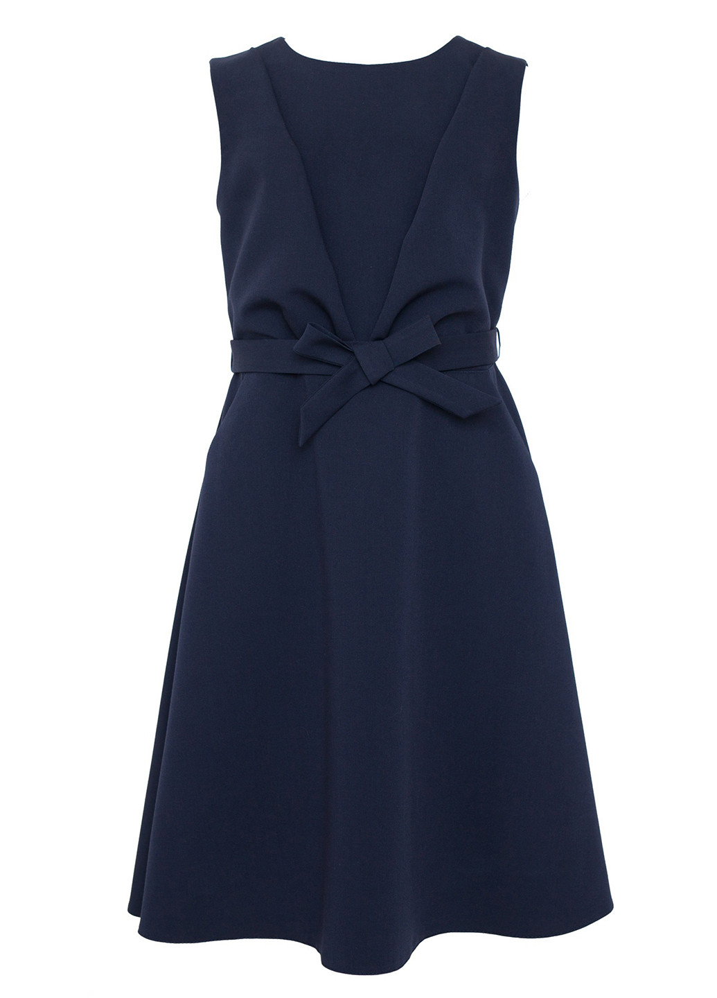 Тёмно-синее платье SLY (131480996)