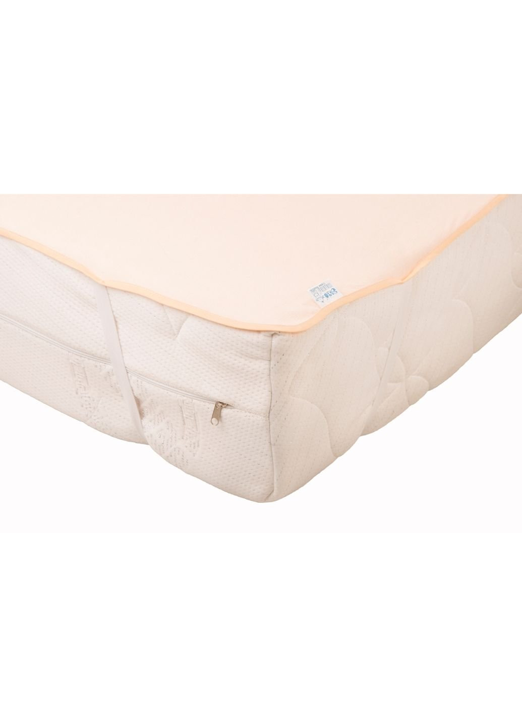 Наматрасник Еко Пупс водонепроницаемый Premium, 120х200 см Персиковый (ПНАМ200120п) No Brand (254082725)
