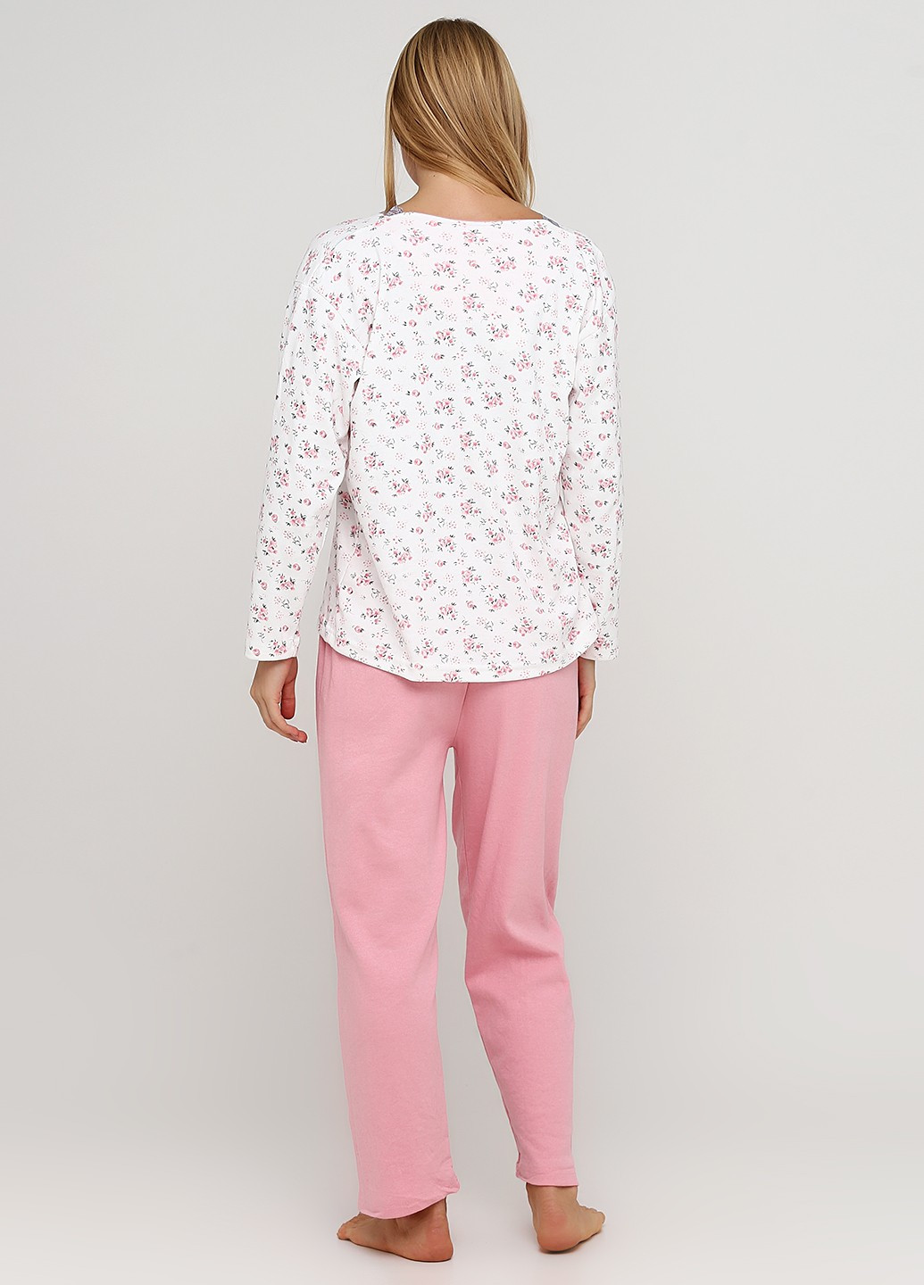 Фіолетова зимня комплект щільний трикотаж (світшот, штани) Glisa Pijama