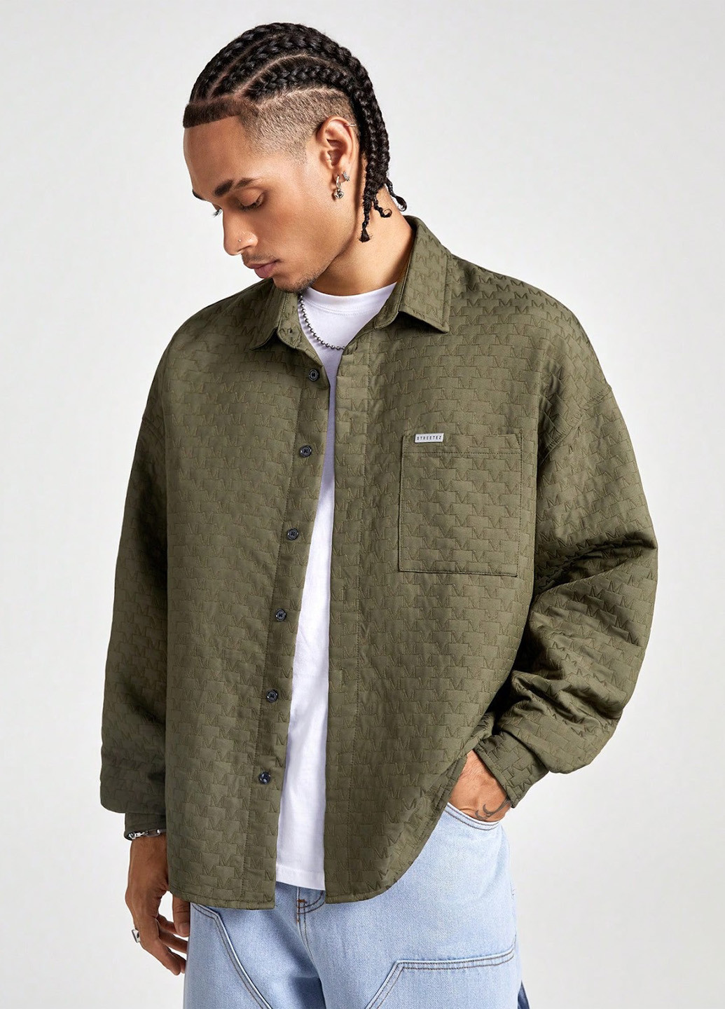 Куртка-сорочка SHEIN (324027891)