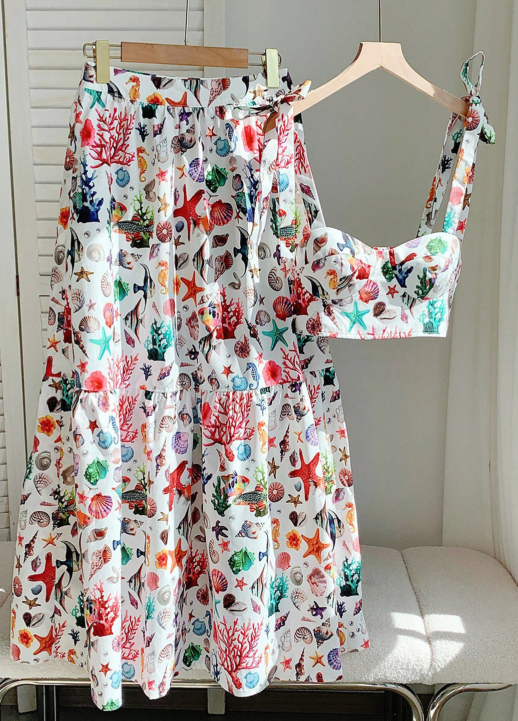 Костюм (топ, спідниця) SHEIN (366258162)