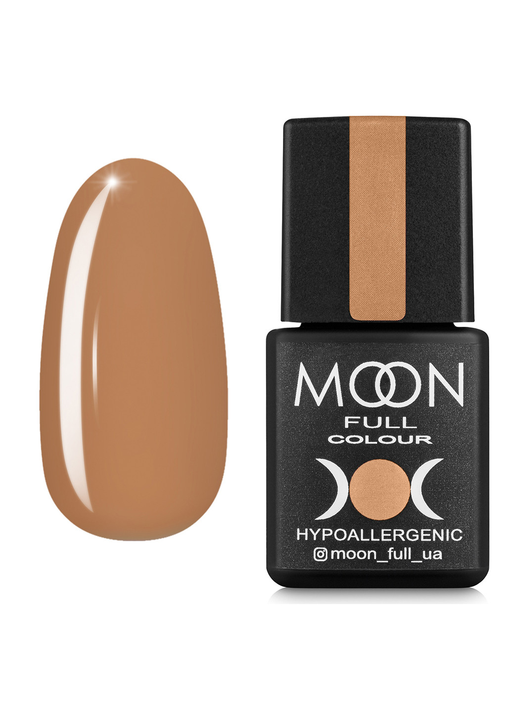 Гель-лак FULL color Gel polish 8 мл №639 насичений латте Moon (198495527)