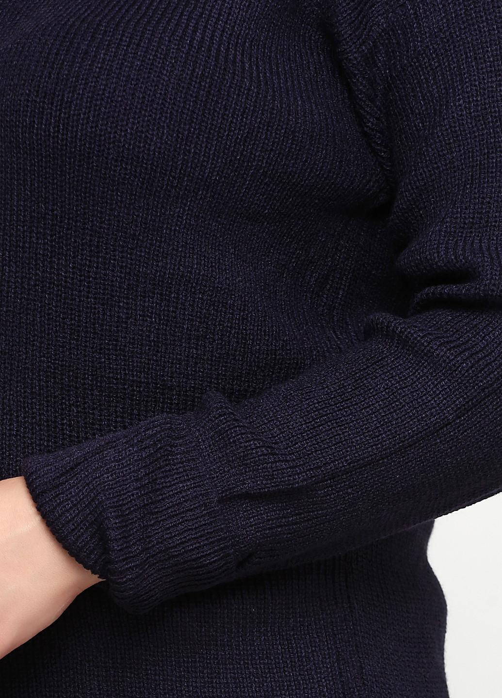 Темно-синій демісезонний светр CHD