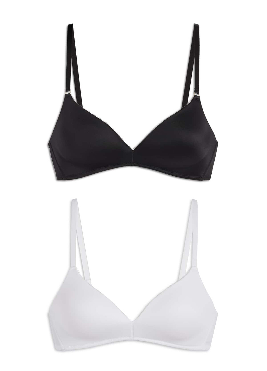 Комбінований бюстгальтер (2 шт.) C&A без кісточок бавовна