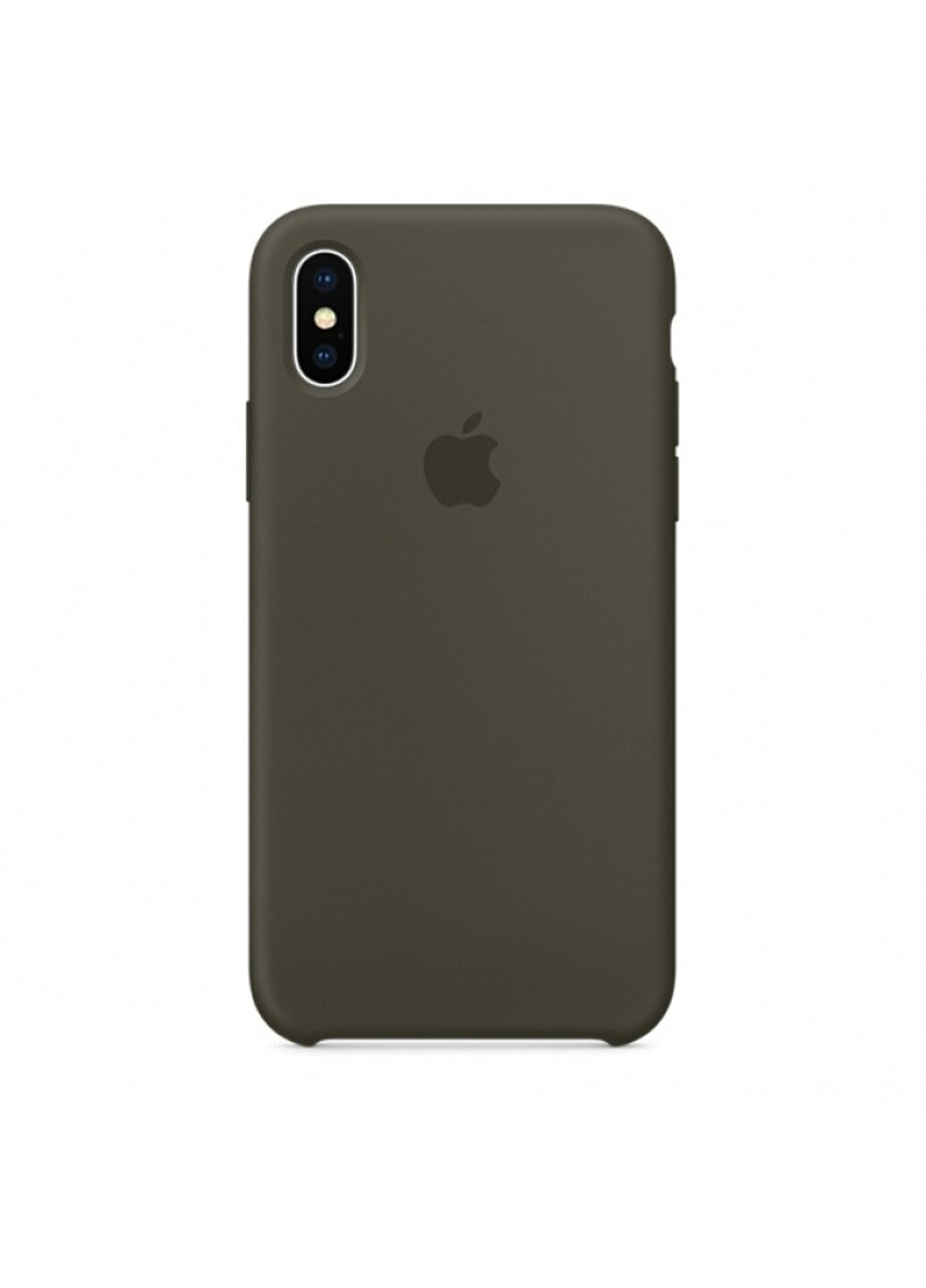 Чохол Silicone Case для iPhone Xs Max Dark Olive RCI (220821334)