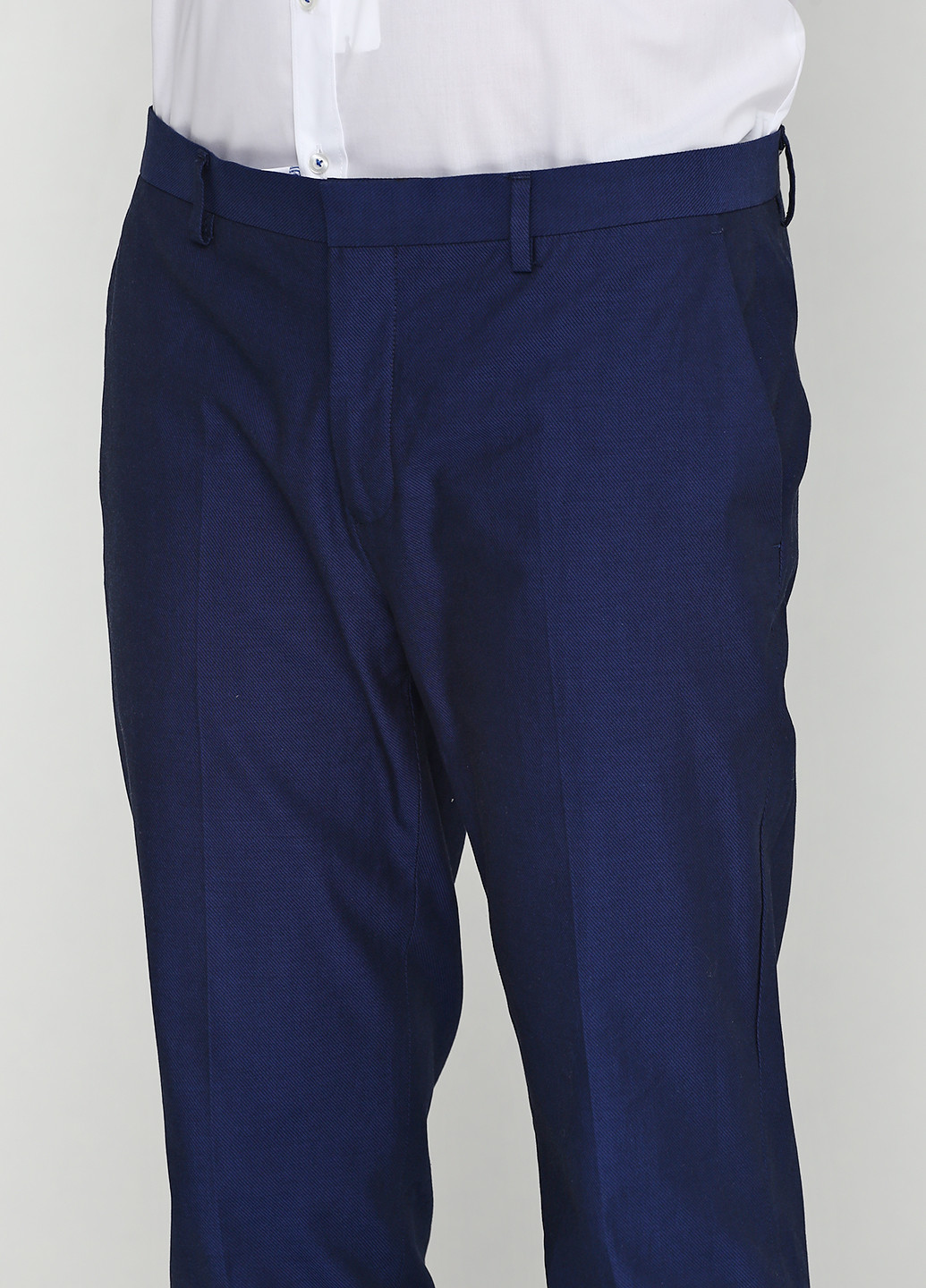 Синій демісезонний костюм (піджак, брюки) брючний Pier One
