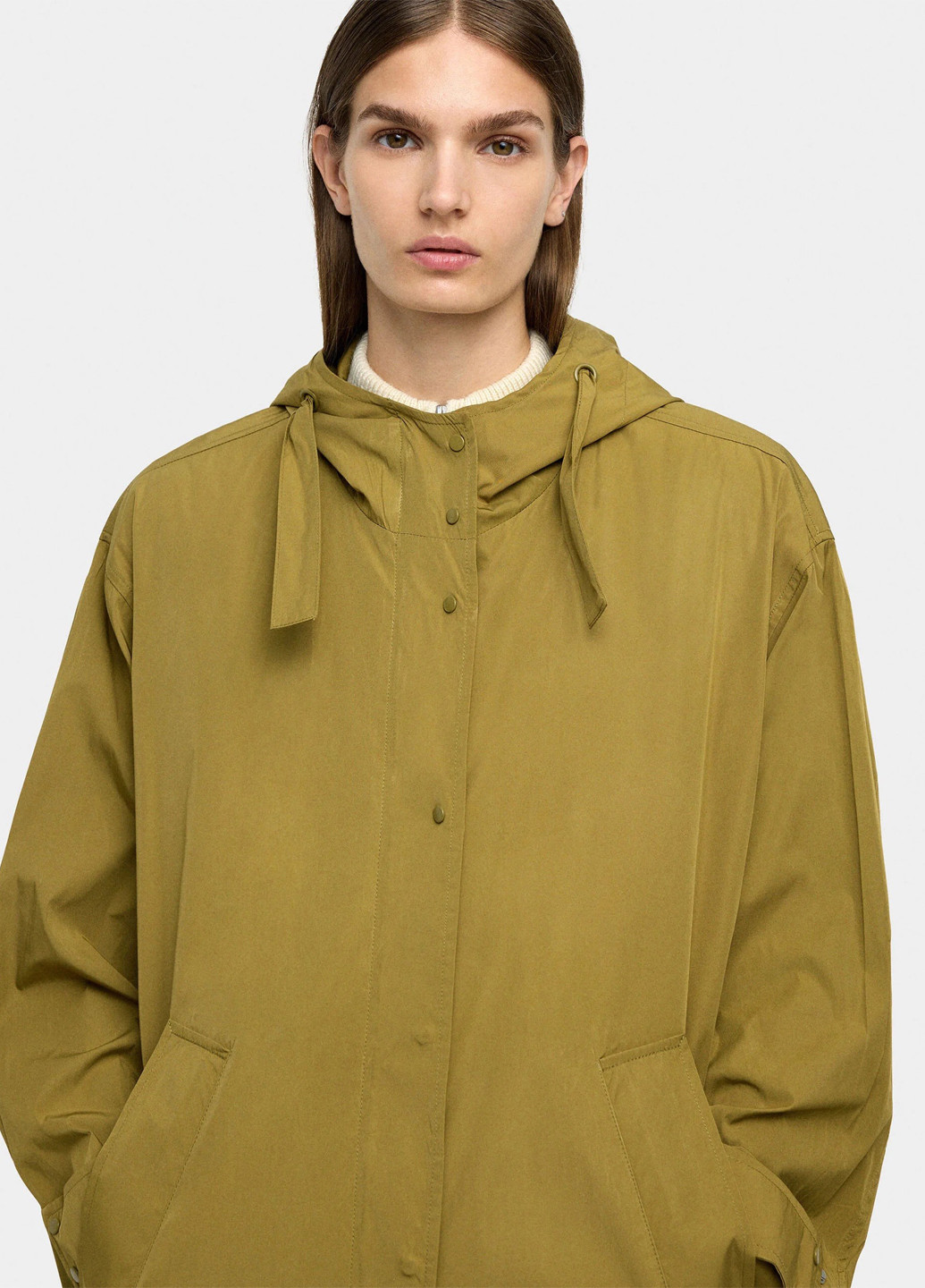 Плащ Parfois на кнопках, на блискавці демісезон (364663557)