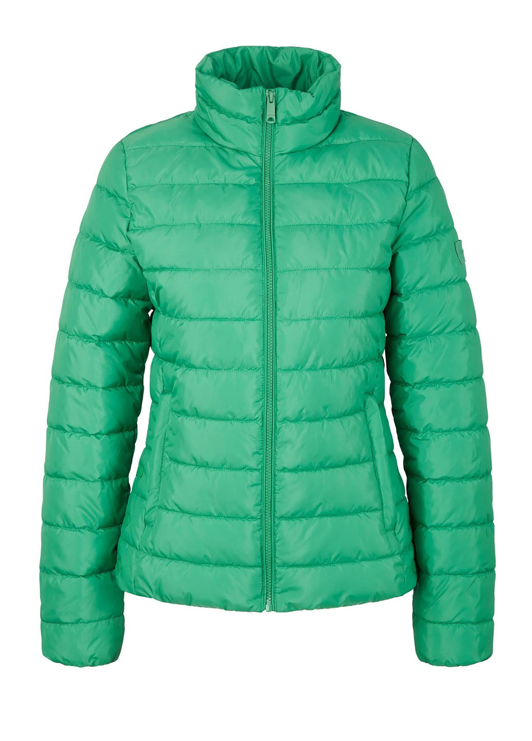 Зеленая демисезонная куртка Tom Tailor