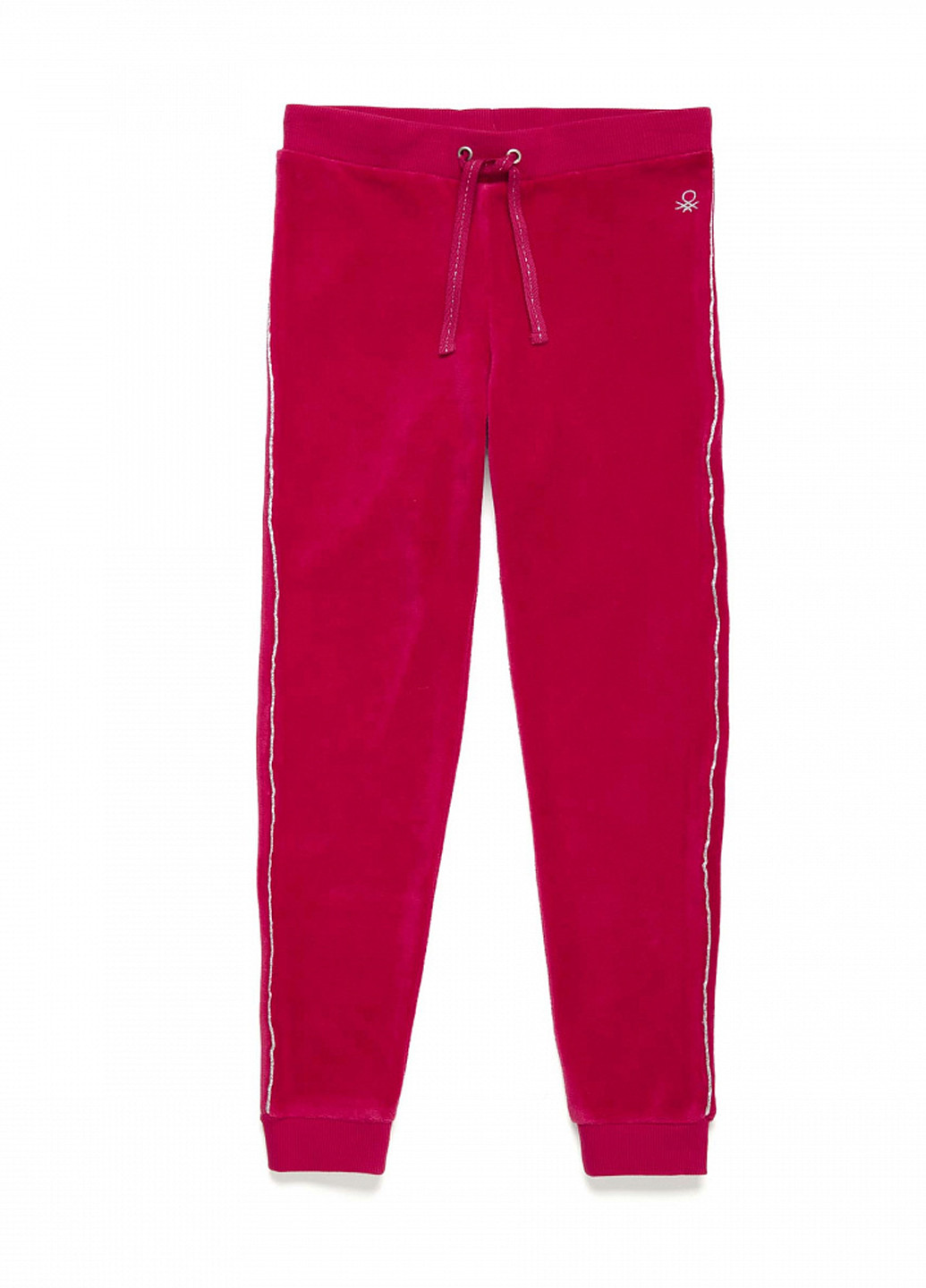 Бордовые спортивные демисезонные джоггеры брюки United Colors of Benetton