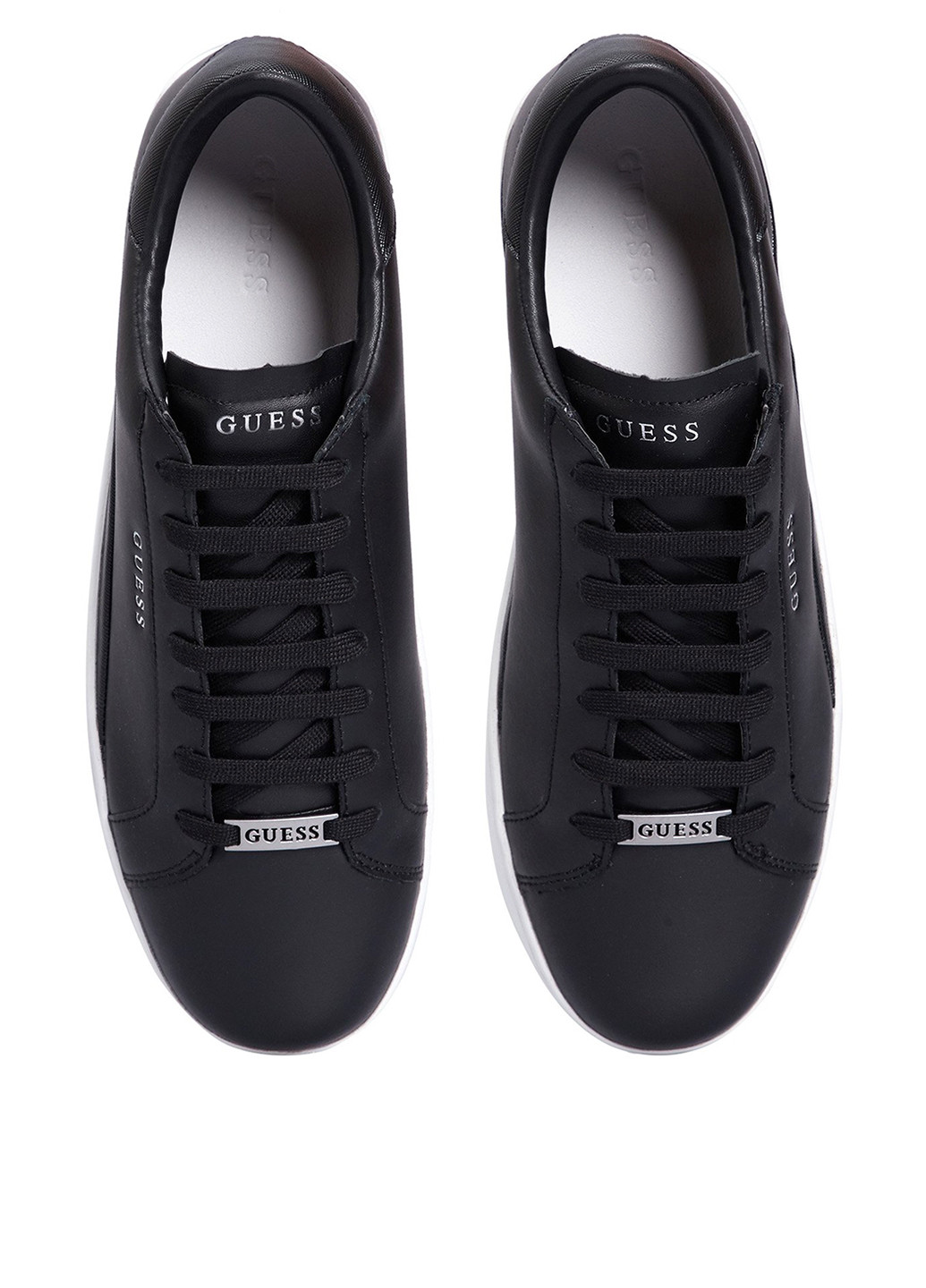 Черные всесезонные кроссовки Guess