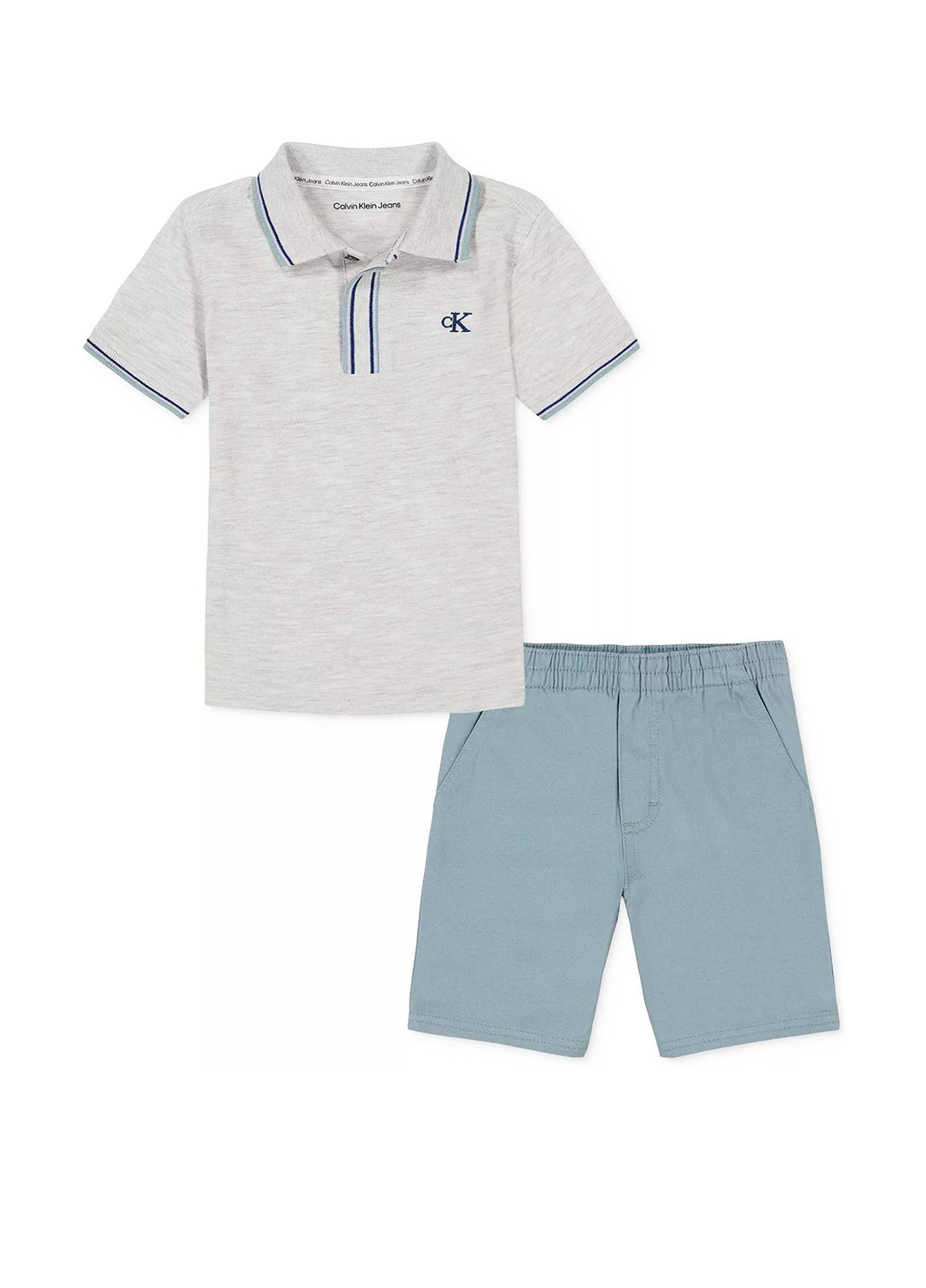 Комбинированный летний комплект (поло, шорты) Calvin Klein