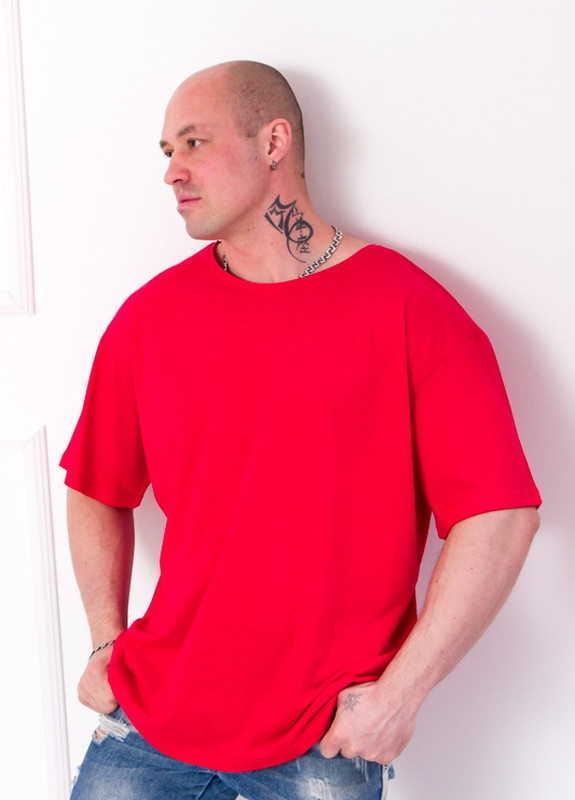 Красная футболка мужская Носи своє 8121