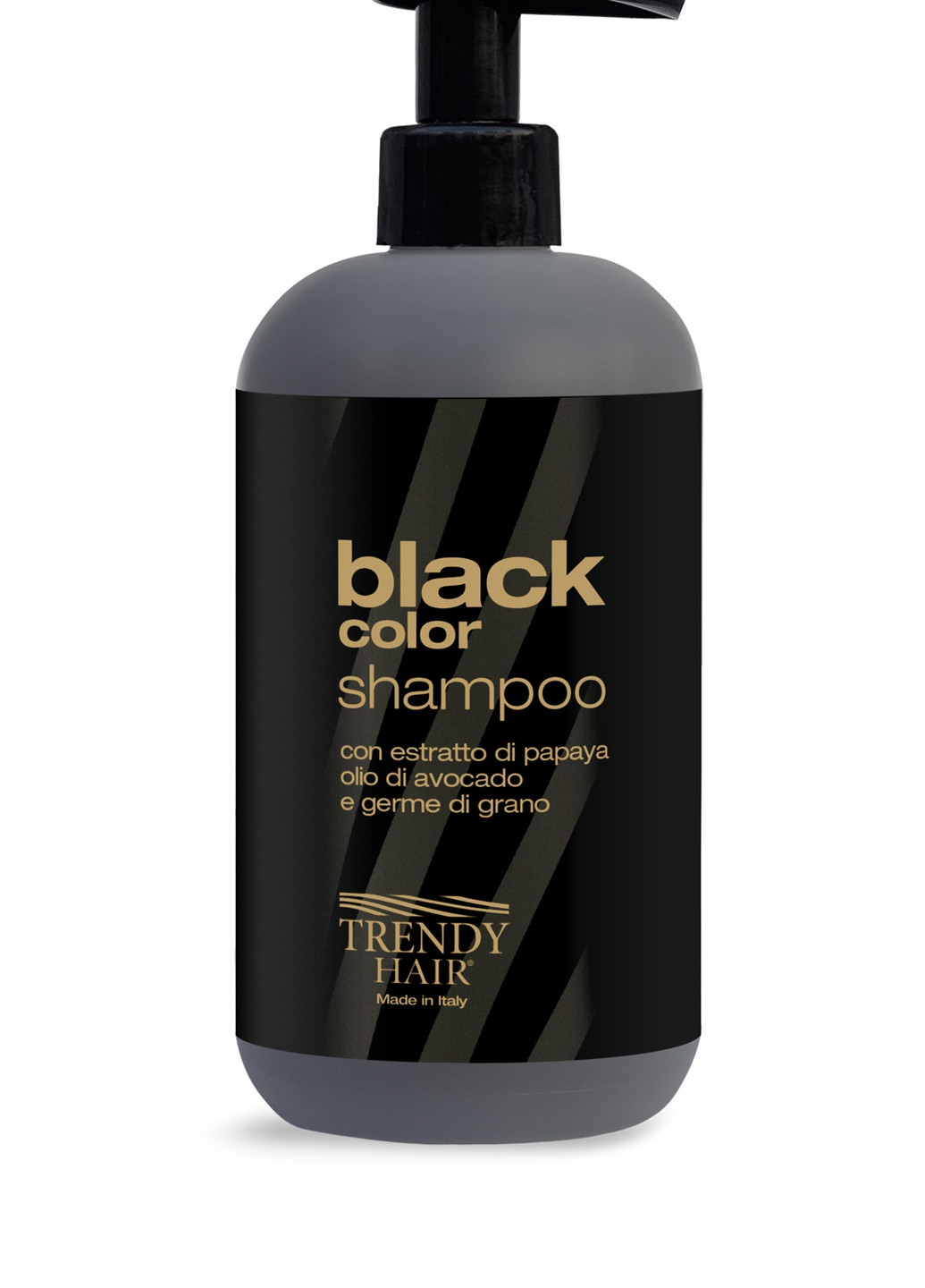 Шампунь для нейтралізації жовтизни освітленого волосся 600 мл BLACK COLOR Shampoo Trendy Hair (254551268)