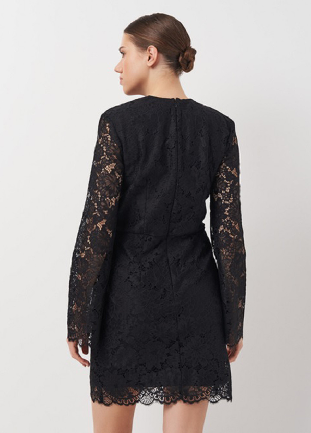 Чорна кежуал сукня футляр H&M однотонна