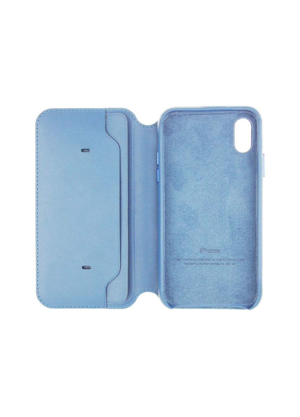 Чохол Book Cover Case iPhone X Light Blue Apple (231524511)