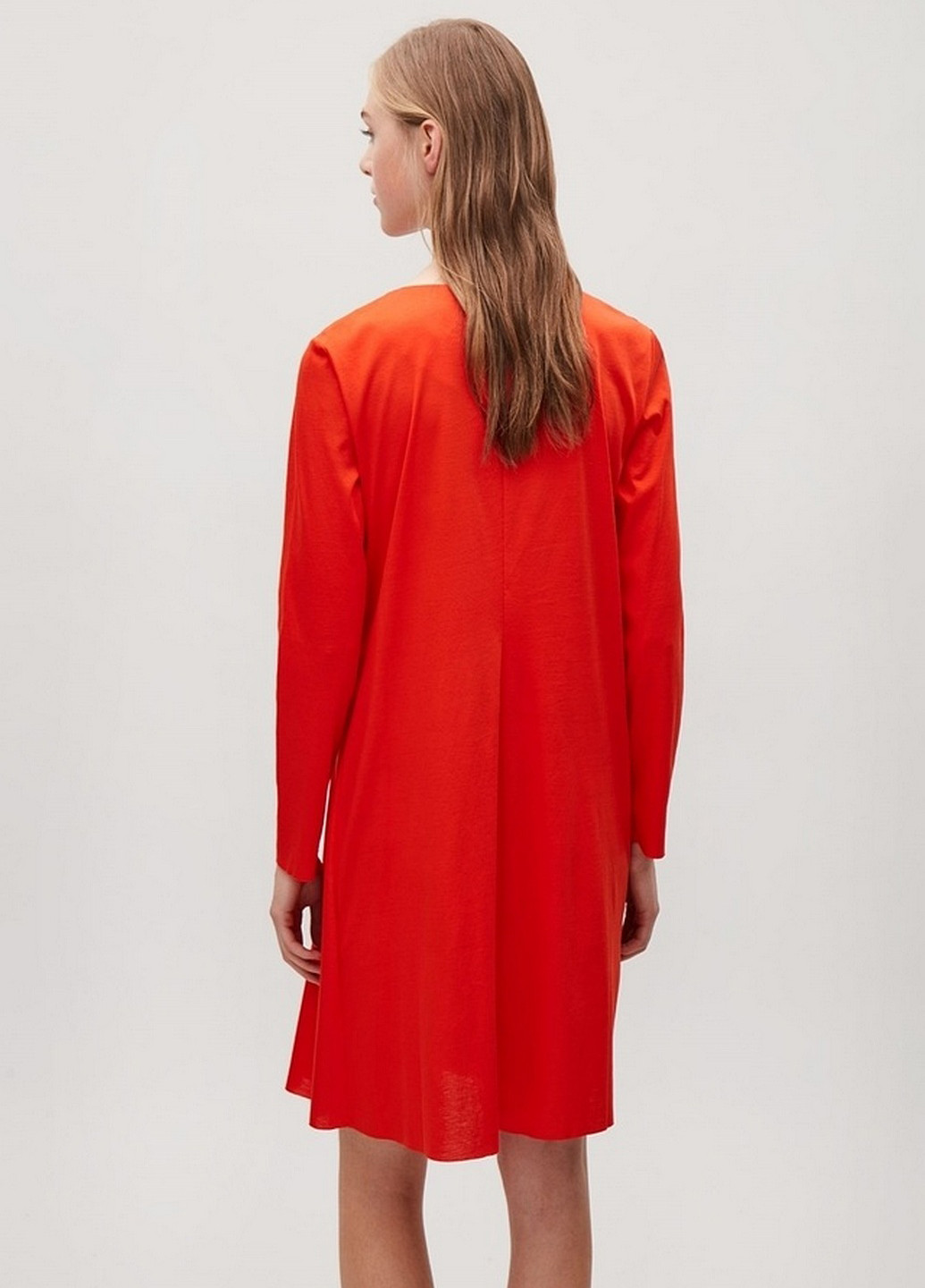 Помаранчево-червона кежуал сукня Cos однотонна