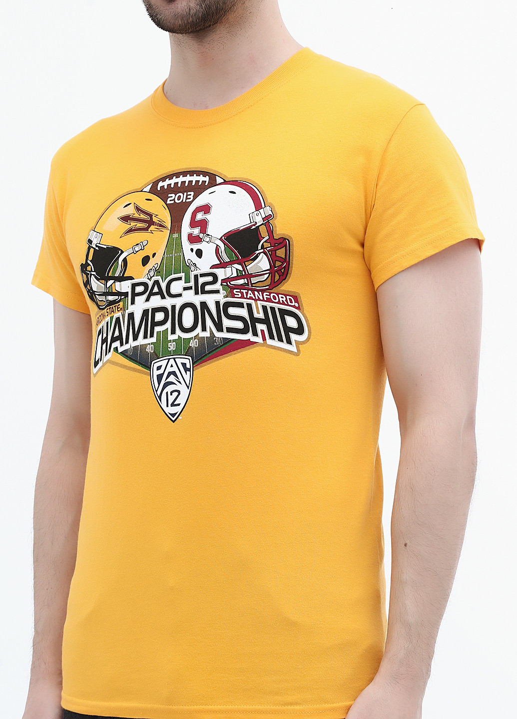 Светло-оранжевая футболка Blue 84