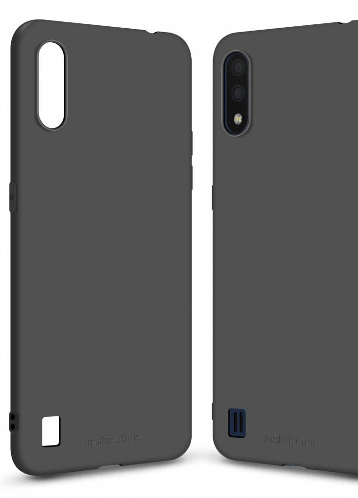 Чехол для мобильного телефона (смартфона) Samsung Galaxy A01 SM-A015 Black (MCS-SA01BK) MakeFuture (201492391)