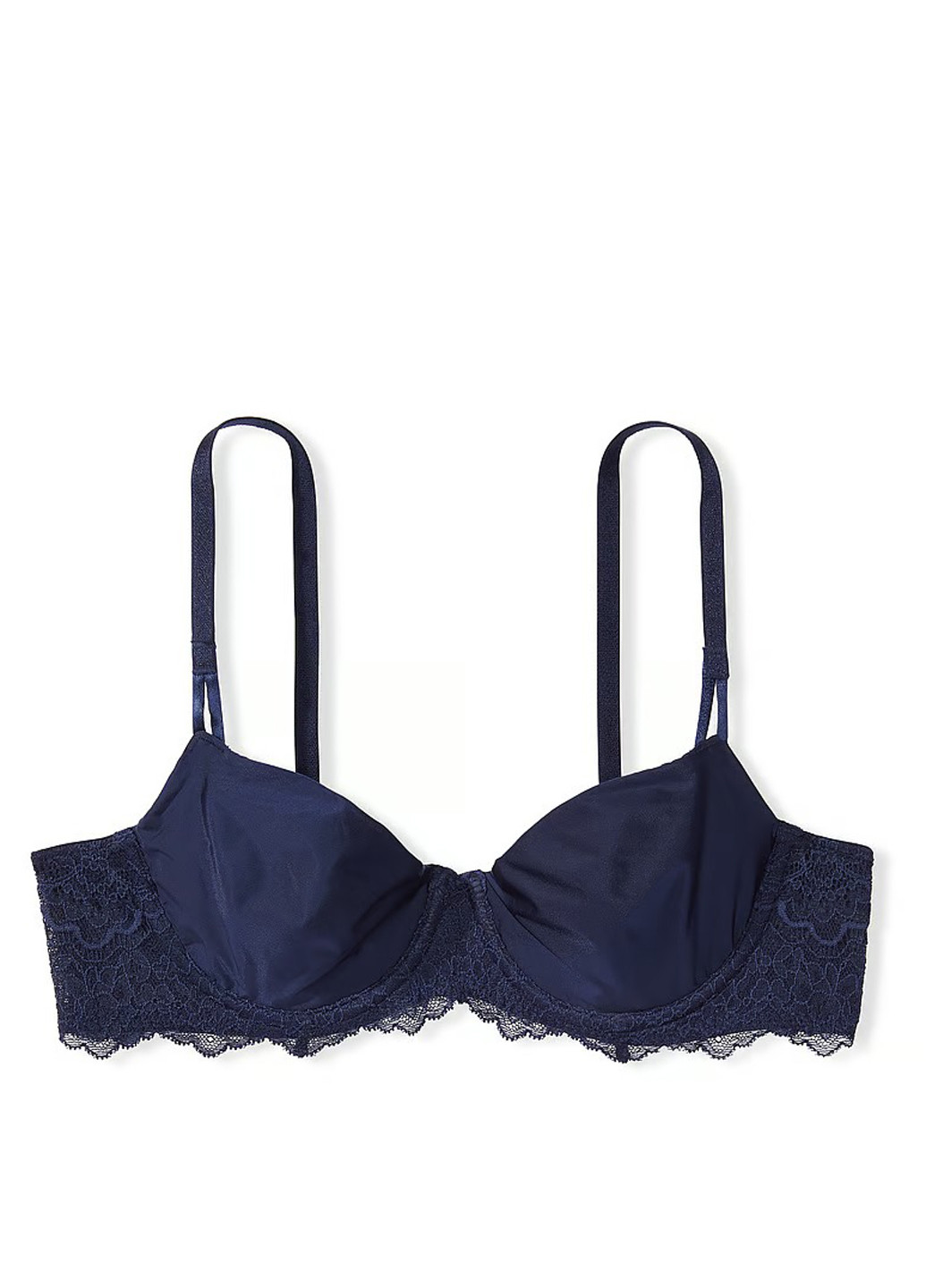 Темно-синій демісезонний комплект (бюстгальтер, трусики) Victoria's Secret