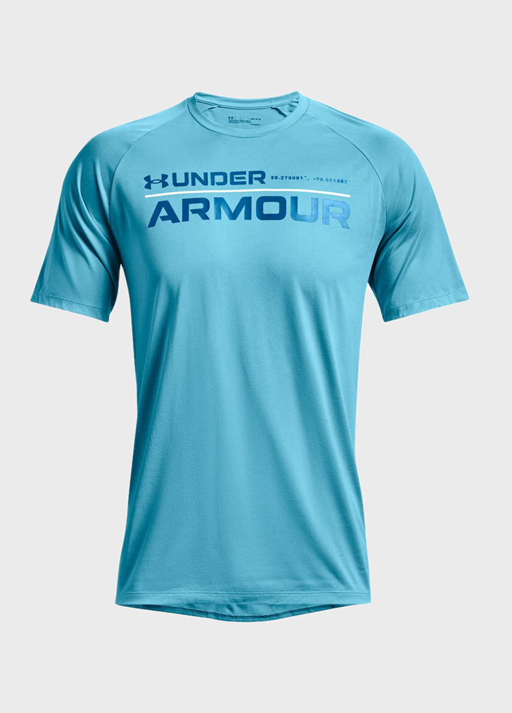 Голубая футболка Under Armour