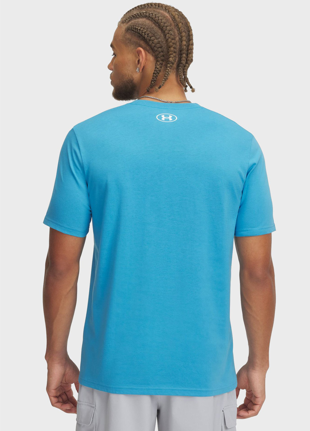 Голубая футболка Under Armour
