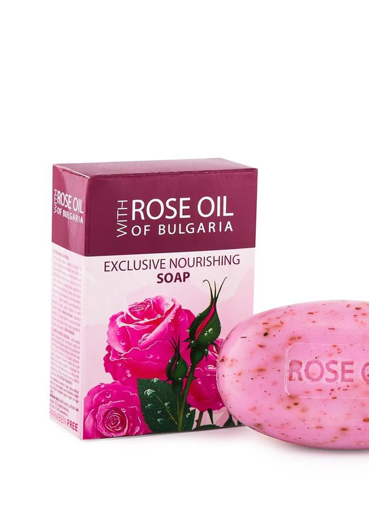 Натуральное питающее мыло с маслом розы Regina Roses от 100 мл Biofresh (254551892)