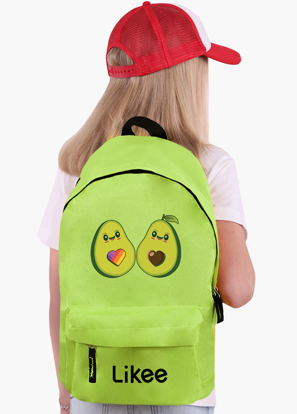 Детский рюкзак Авокадо Лайк (Avocado Likee) (9263-1031) MobiPrint (217374928)