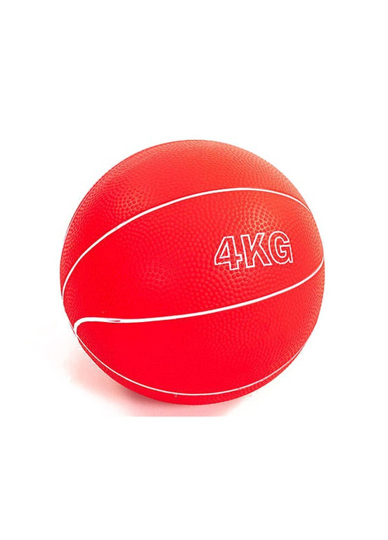 Медбол RB 4 кг (медичний м'яч-слембол без відскоку) EasyFit (243205392)