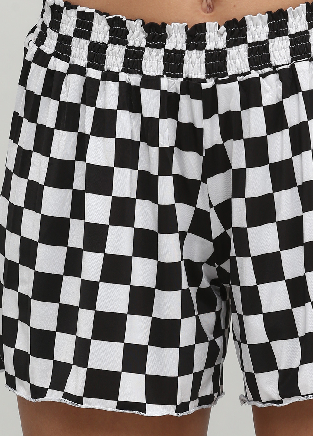 Чорно-білий літній комплект (блуза, шорти) Van Gils