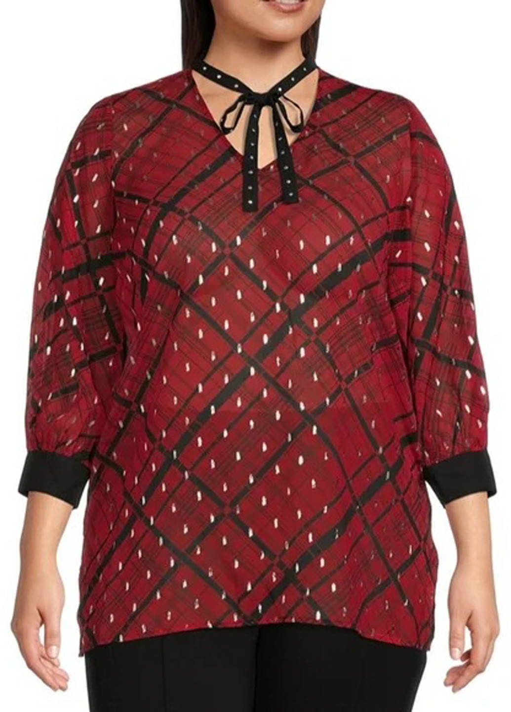 Бордова блузка American Fashion