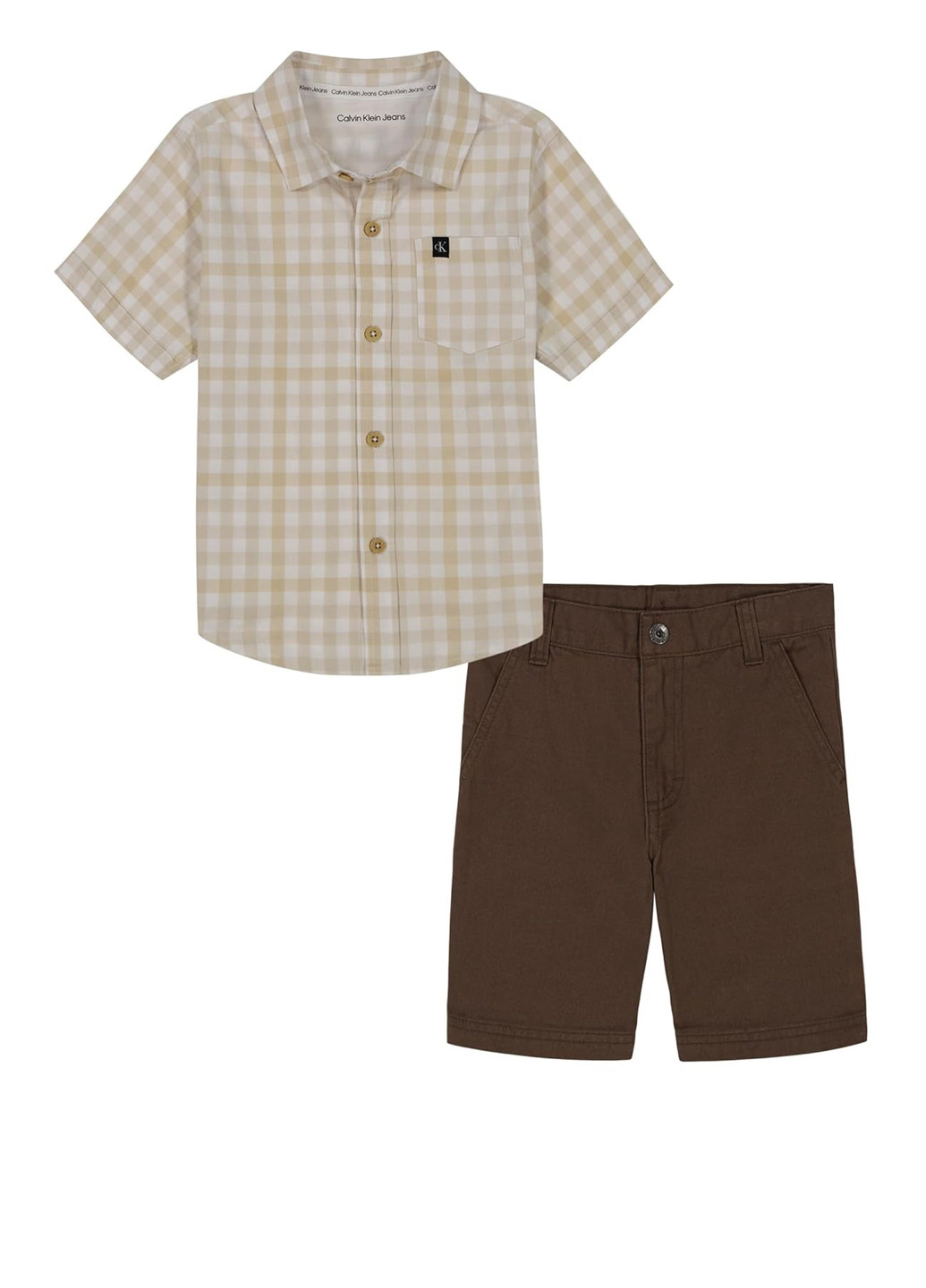 Комбінований літній комплект (сорочка, шорти) Calvin Klein