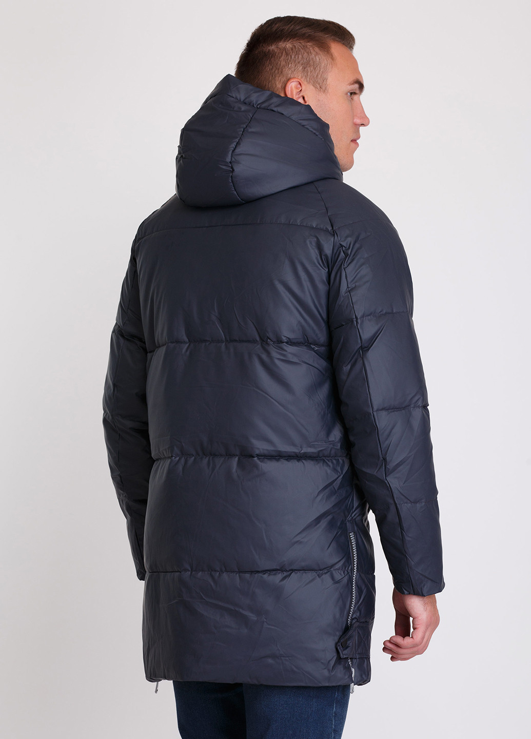 Темно-синяя зимняя куртка Trend Collection