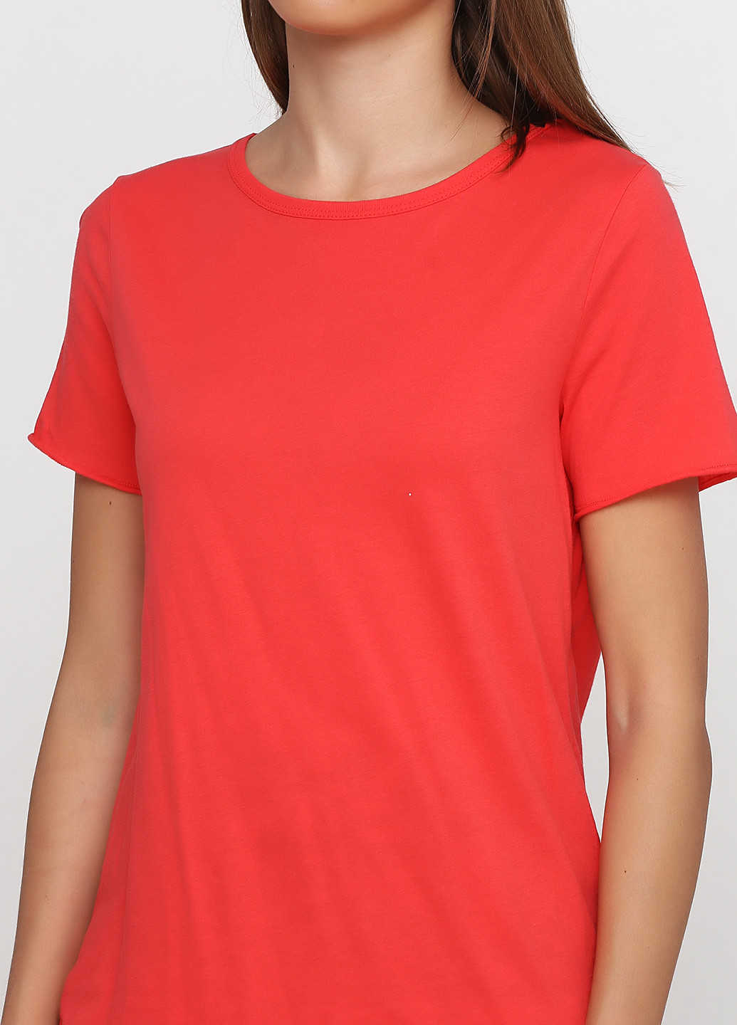 Красная летняя футболка Vero Moda