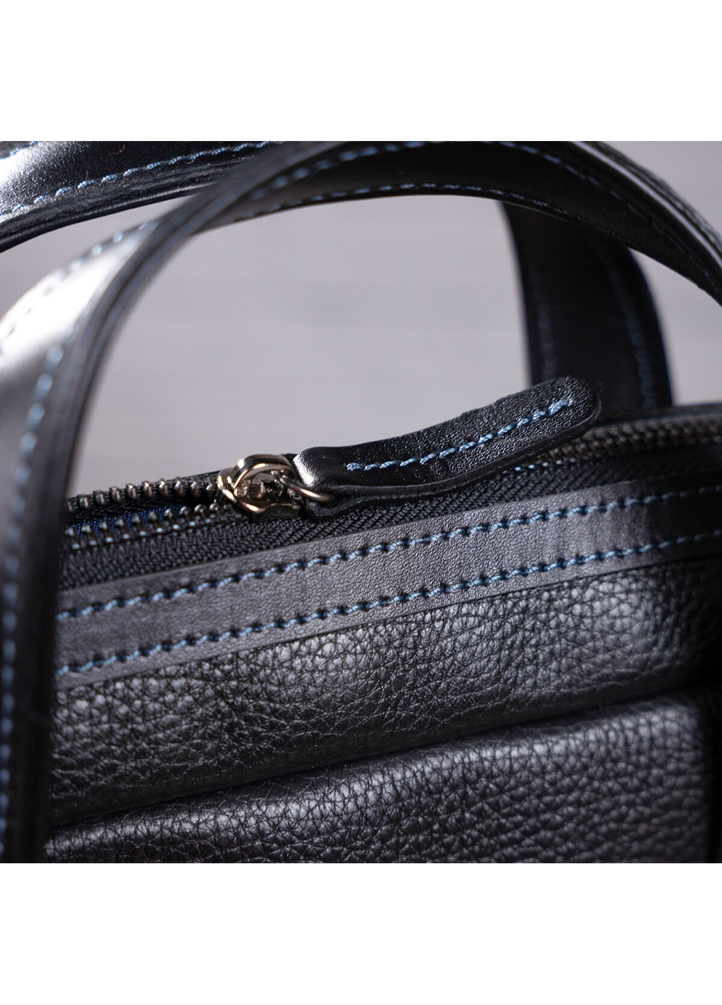 Мужская кожаная сумка для ноутбука 37х31х8 см Shvigel (252412579)