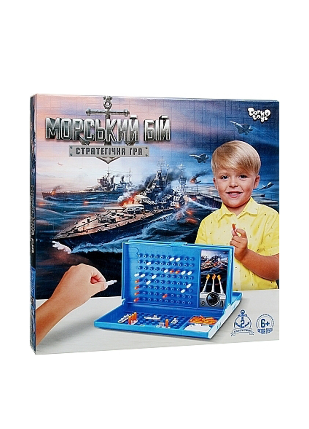 Настільна гра Морський бій (укр.) Danko Toys (286213389)