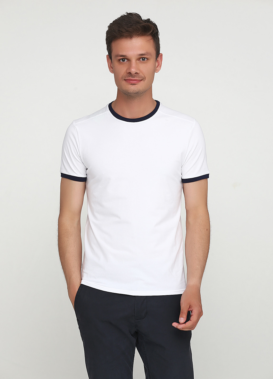 Белая футболка мужская 19м440-24 Malta
