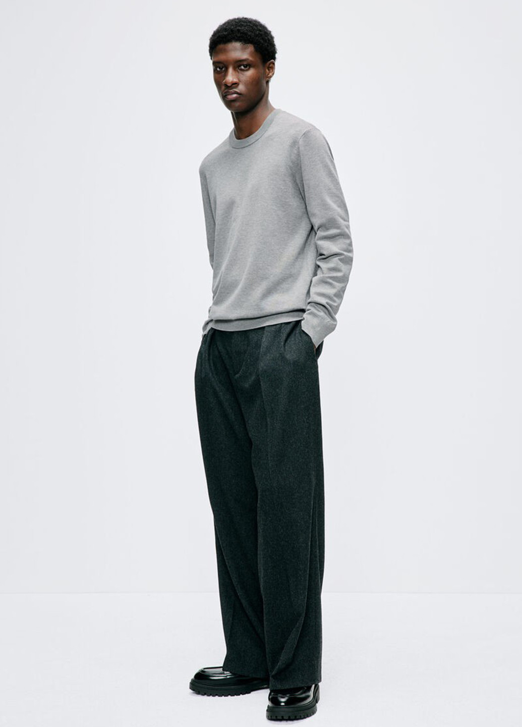 Сірий демісезонний джемпер джемпер H&M