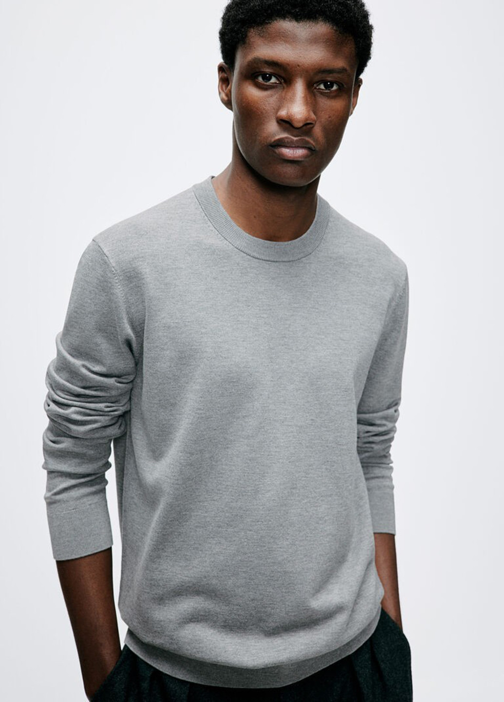 Сірий демісезонний джемпер джемпер H&M