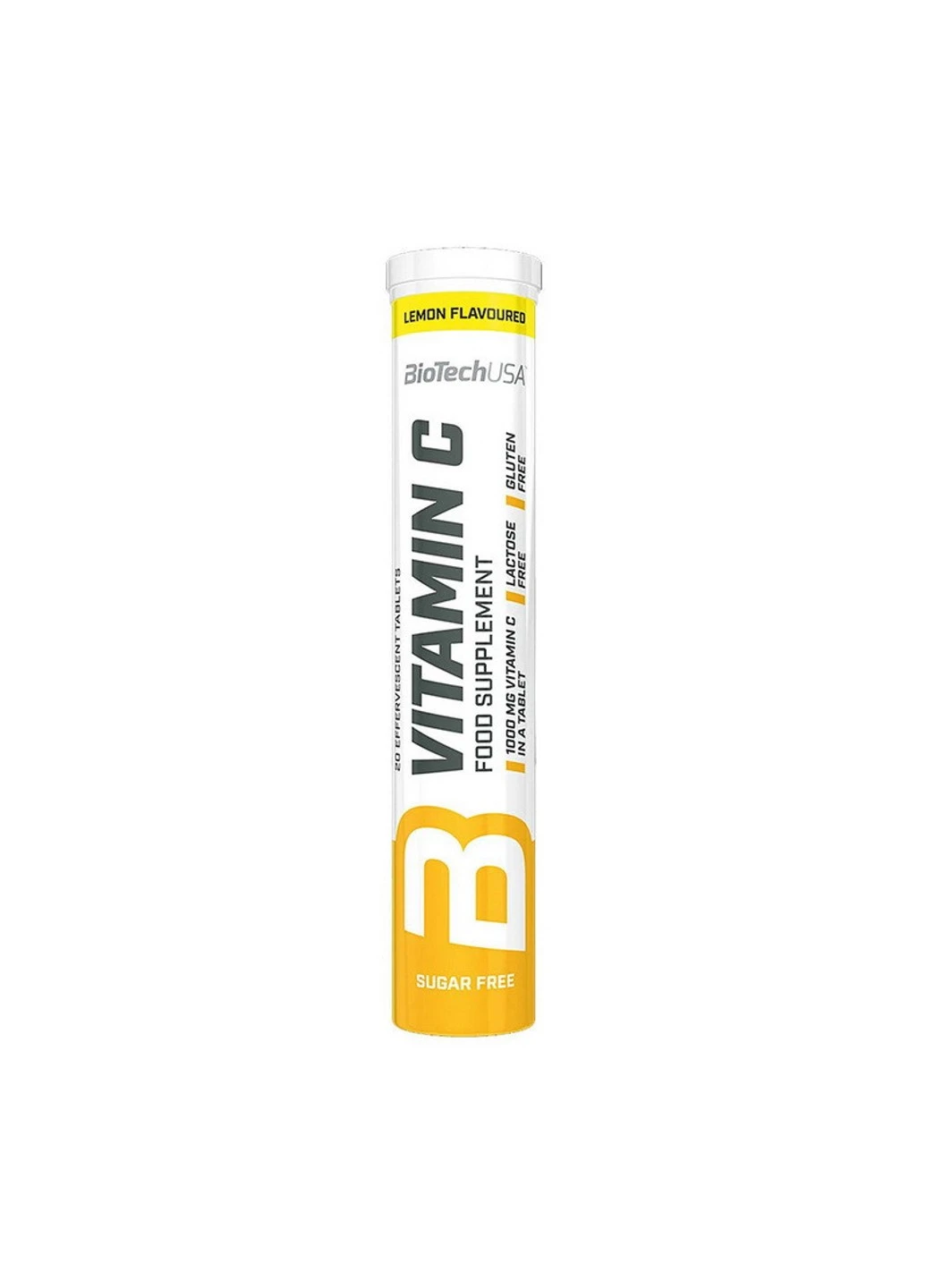 Вітамін C BioTech Vitamin C 1000 mg (20 таб) біотеч лимон Biotechusa (255407968)