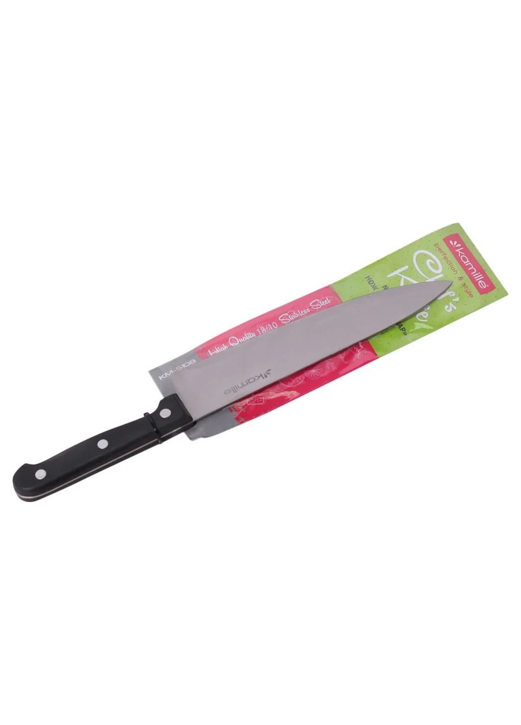 Нож кухонный Шеф-повар KM-5108 20 см Kamille (253631522)