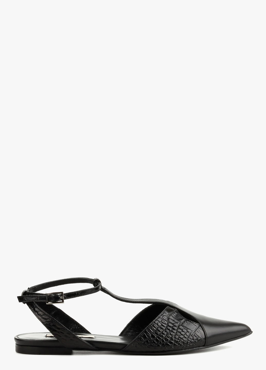 Le'BERDES Туфлі слінгбекі чорний з натуральна шкіра, україна — демісезон (328003893)