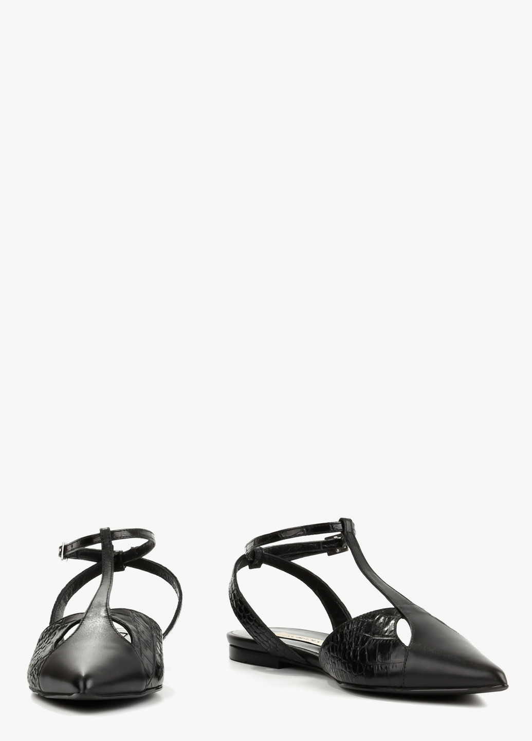 Le'BERDES Туфлі слінгбекі чорний з натуральна шкіра, україна — демісезон (328003893)