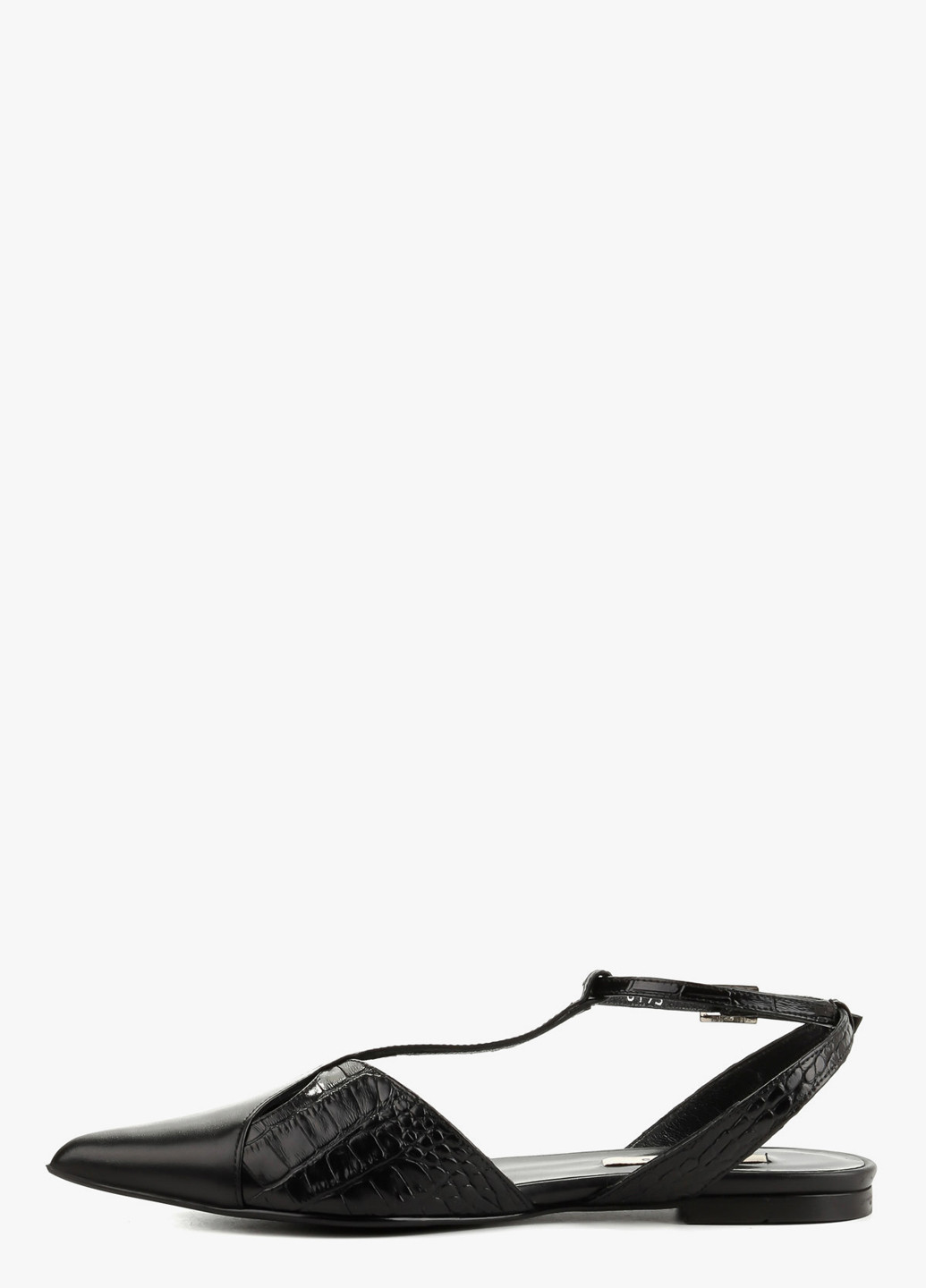 Le'BERDES Туфлі слінгбекі чорний з натуральна шкіра, україна — демісезон (328003893)